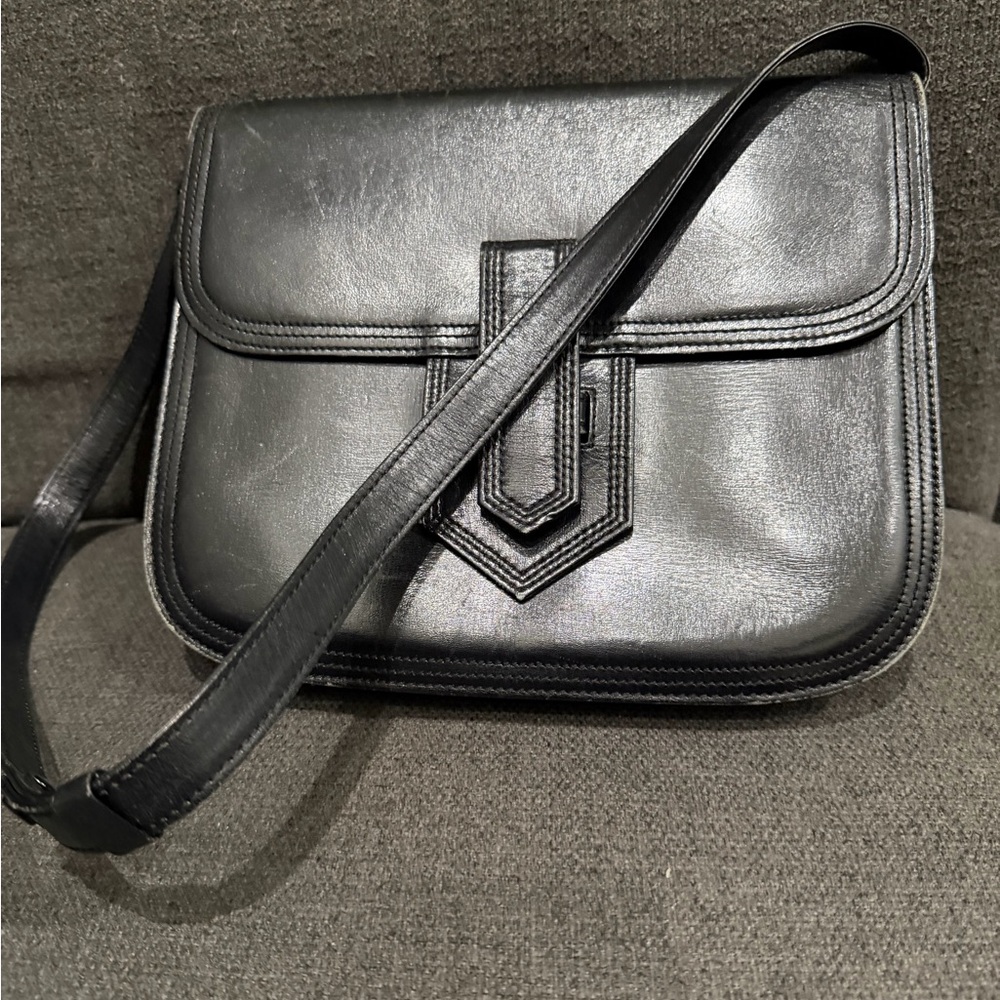 Yves Saint Laurent Black Shoulder Bag